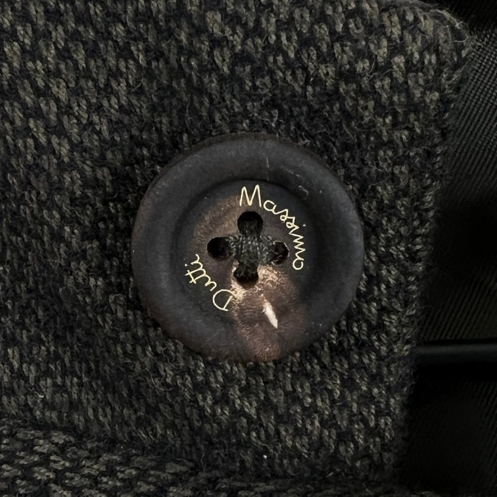 Massimo Dutti Tweed Puffer Field Jacket Coat Dark Academia Work Blazer Preppy - Picture 3 of 11
